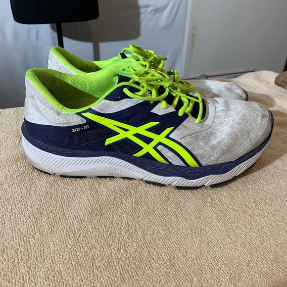 Mens Ascics 33-M running shoe size 13 sneaker - Picture 2 of 6